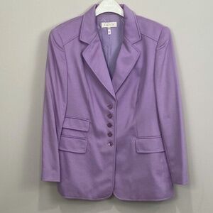 ESCADA Piacenza Orylactus Lilac Rabbit/Wool Blazer